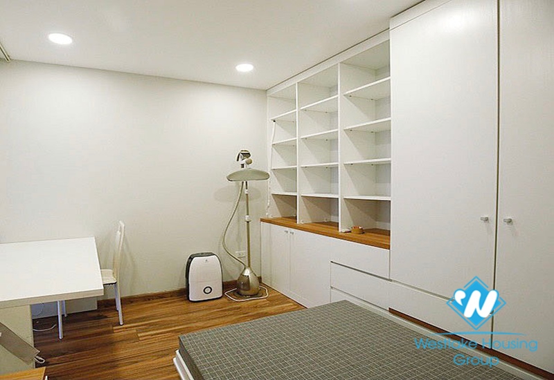 High floor fully furnished three bedroom apartment for rent in ciputra